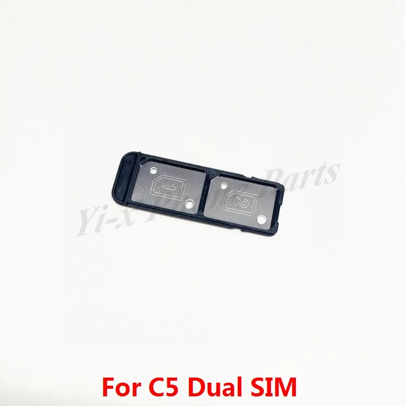 

10PCS/LOT Dual SIM Card Tray Slot Holder Adapter for Sony Xperia C5 Phone Replacement Repair Part