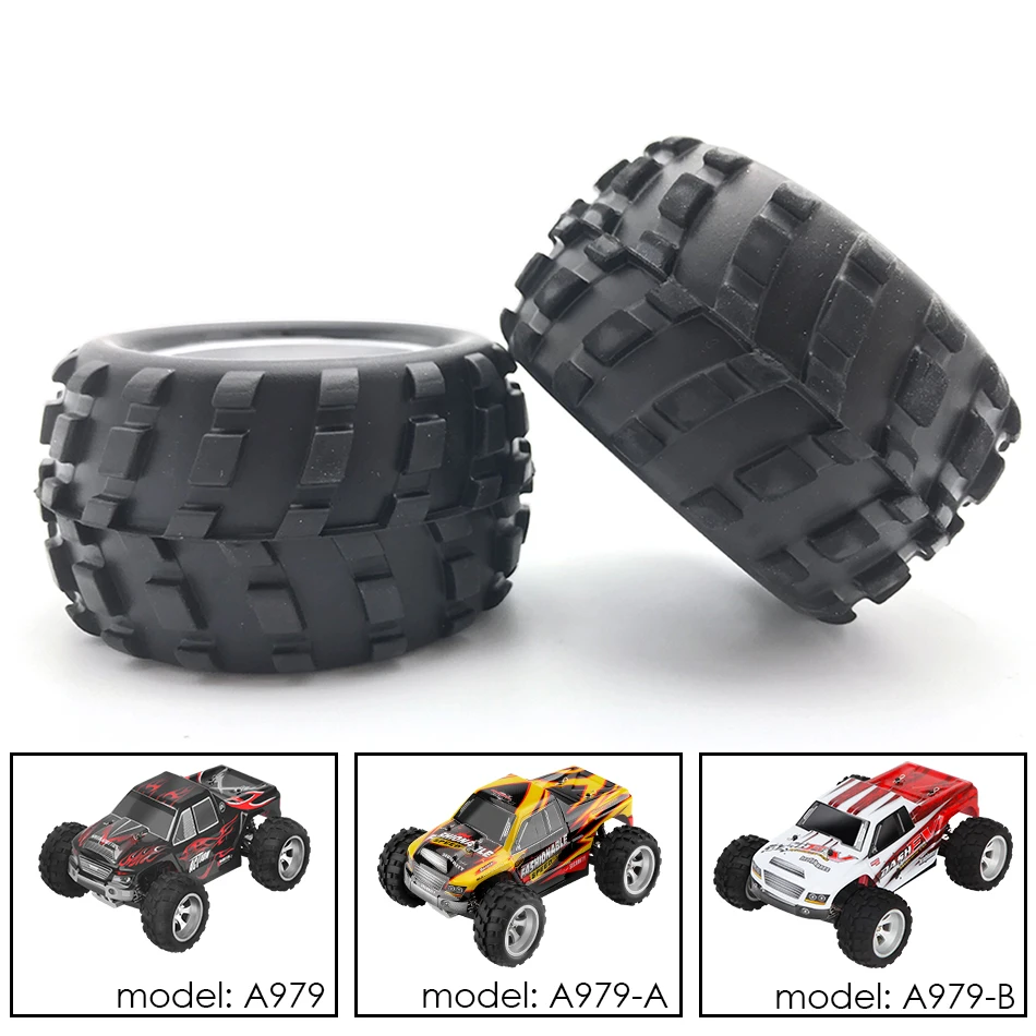 Оригинальные запасные части WLTOYS для автомобиля A979/шт./пара/A979 A 1/18 RC 2 колеса с