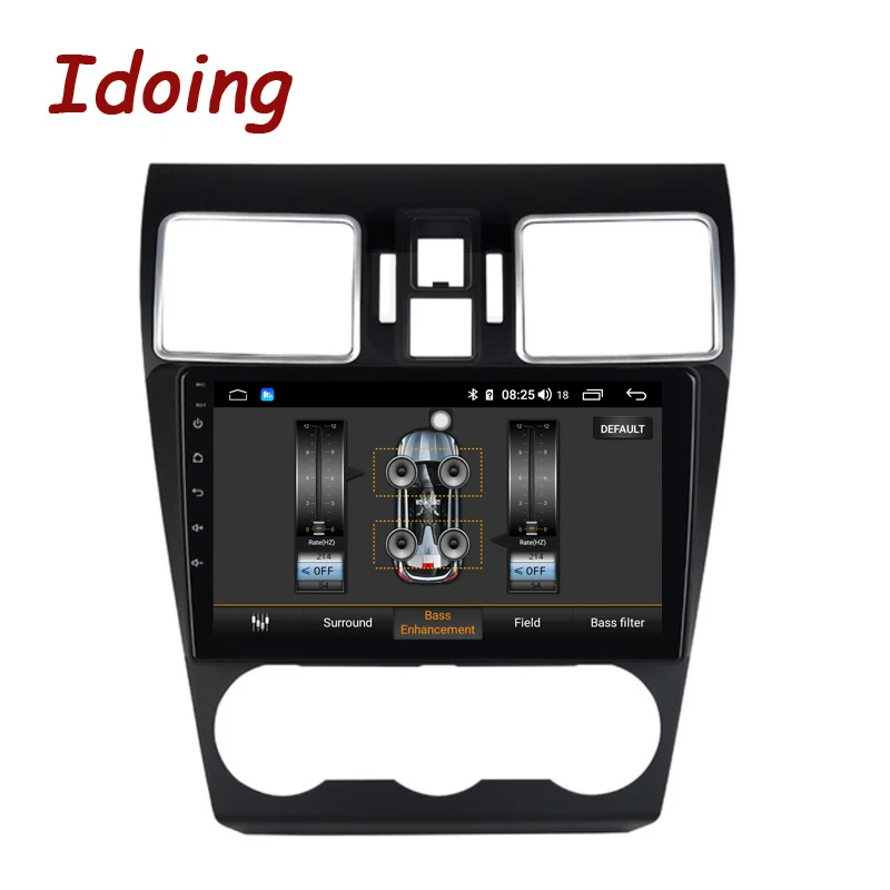 Flash Deal Idoing 9"Android 8.1 Car Radio DSP DVD Player For Subaru WRX 2016-2019 8Core Steering Wheel GPS Navigation 1080P Video 4G+64G 3
