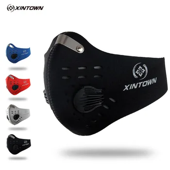 

Outdoor Sports Anti-pollution Cycling Masks Solid Bicycle Ski Riding Training Mask Shockproof Full Bike Face mask Cycling Mask
