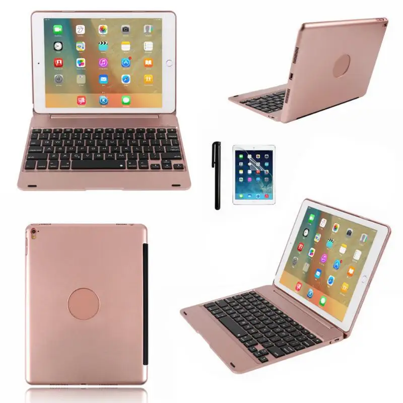 2 в 1 Bluetooth клавиатура чехол Mutil function F19 Беспроводная умный для iPad Pro с