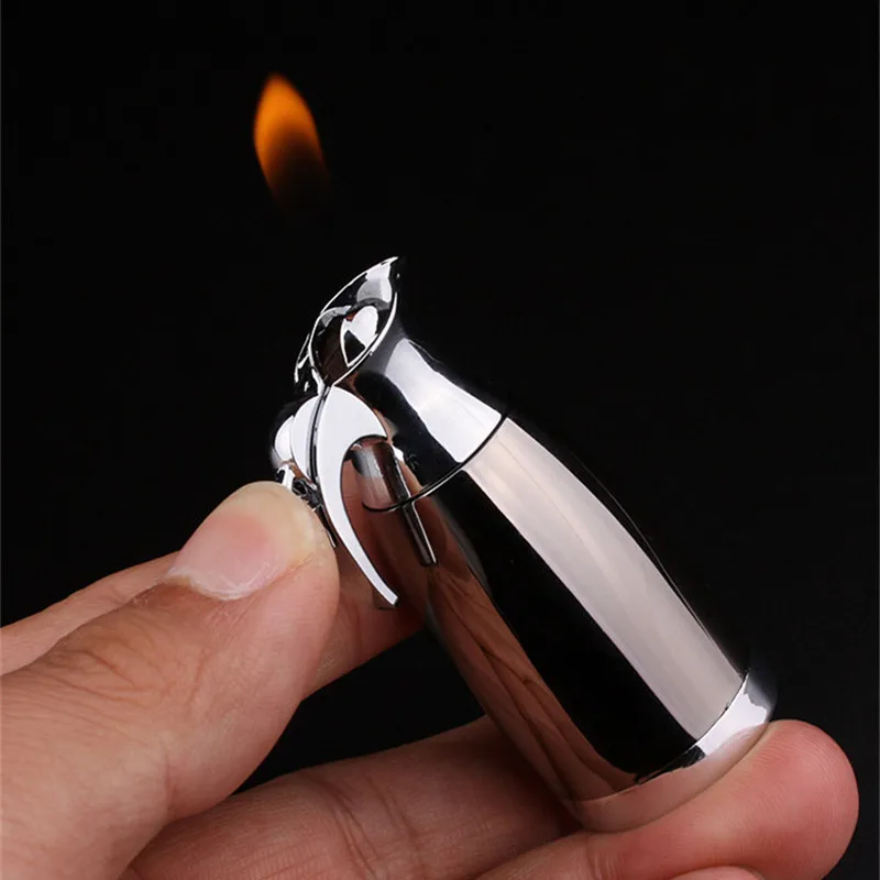 Portable Electric Kettle Cigarette Lighter Funny Kerosene Oil