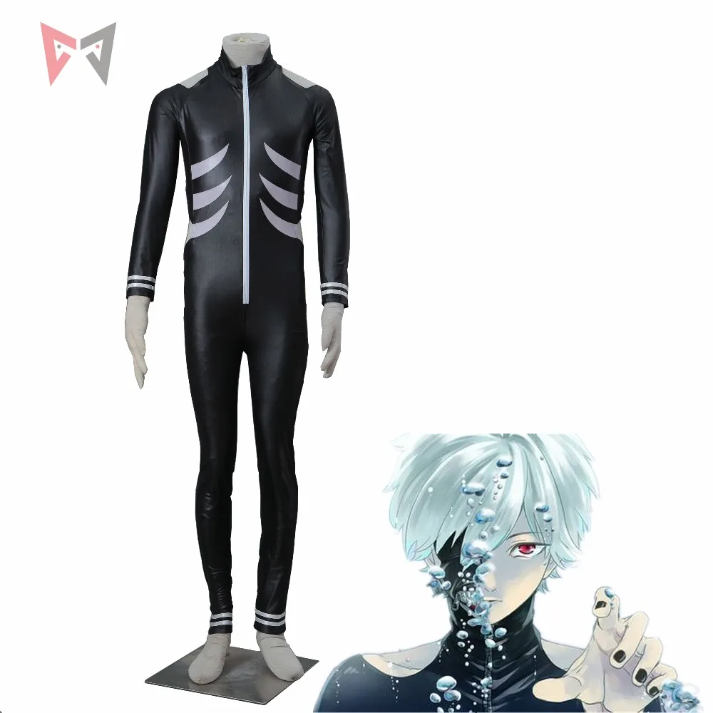 Костюм для косплея kaneki ken черный кожаный костюм размера плюс | Тематическая