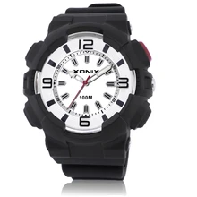 Спортивные брендовые Модные мужские военные спортивные водонепроницаемые наручные часы Мужские кварцевые часы мужские силиконовые ремешок повседневные наручные часы QU