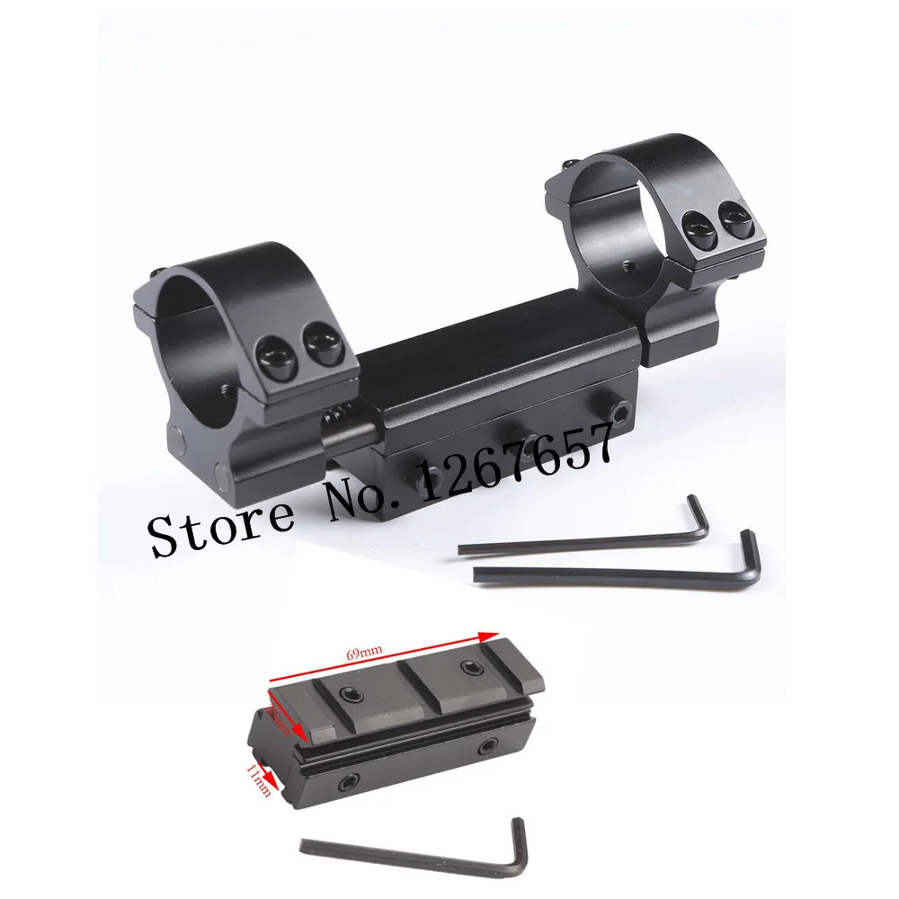 Hunting Airgun Rifle Mount 25.4mm 30mm Ring w/Stop Pin 11mm 20mm Rail