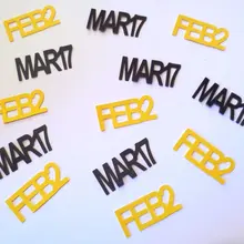 На заказ Дата рождения конфетти свадьба день рождения для новобрачных, вечеринка в честь новорождённого вечерние стол декор Скрапбукинг конфеттис