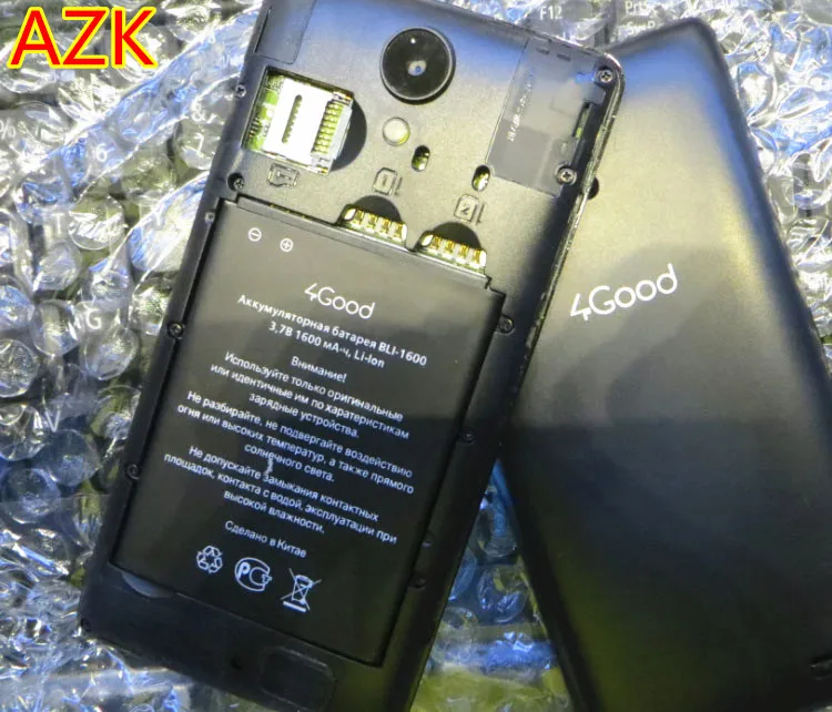 AZK 1 шт. 1600 мАч батарея для 4good S450m 4G TLI аккумулятор телефона|battery for|1600mah batteryphone battery |