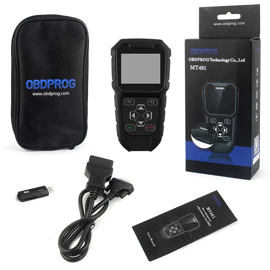 OBDPROG MT401 Регулировка пробега коррекция одометра OBD2 автоматический диагностический сканер инструмент OBD 2 Сброс пробега автомобиля диагностический инструмент