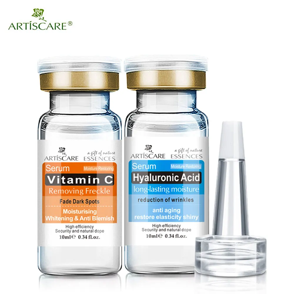 

ARTISCARE Vitamin C Serum+Hyaluronic Acid Serum Anti-Aging Moisturizing Whitening Lifting Tightening Treatment Face Serum Care
