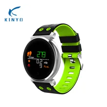 Смарт-часы для мужчин и женщин, спортивные Смарт-часы Bluetoth с кровяным сердечным ритмом IP68, водонепроницаемые многоязычные Смарт-часы pk mi band 2