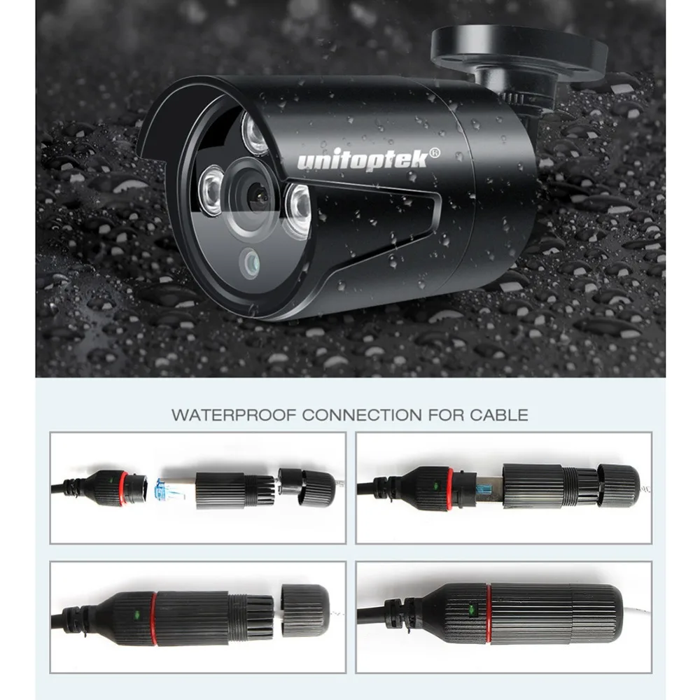  4Pcs HD 4MP Bullet CCTV IP Camera Outdoor Waterproof Only The 4X 4.0MP 2592*1520 Security IP Camera