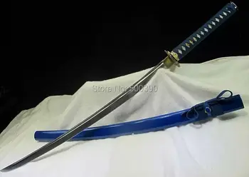 

Full Handmade Japanese Samurai Sword Sharp Full Tang Carbon Steel Blade Tameshigiri Practice Aikido Iaido Katana