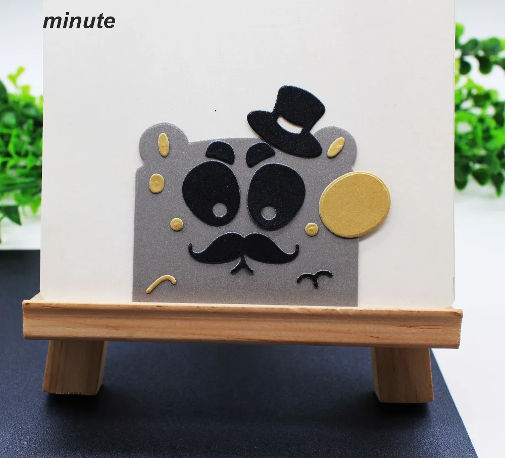 Carton Figure Cutting Dies Stencils For Scrapbooking Carfts Animal Baer