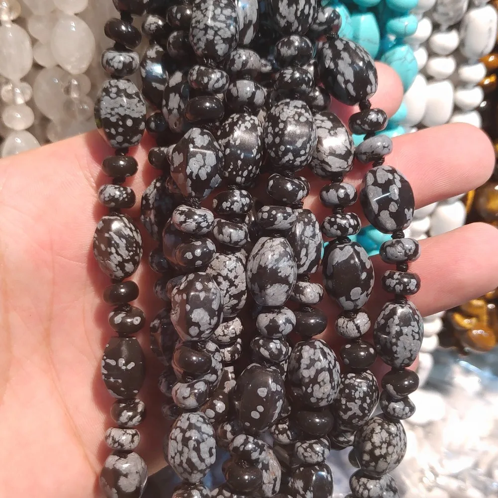 Ожерелье из натурального камня ожерелье с кварцевым камнем 23 Цвета на выбор 10x14 мм 6x8 мм 18 дюймов