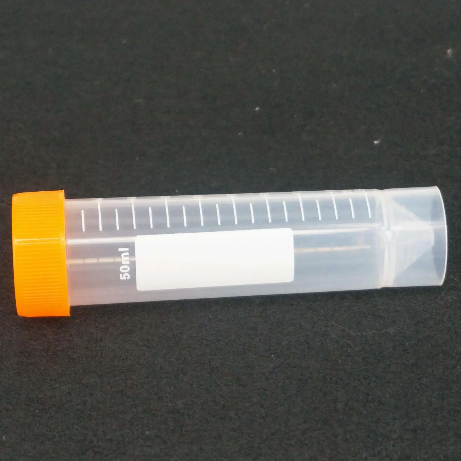 50pcs Scale line 50ml Laboratory Plastic Centrifuge tube Flat-bottom with screw cap For Sample Specimen