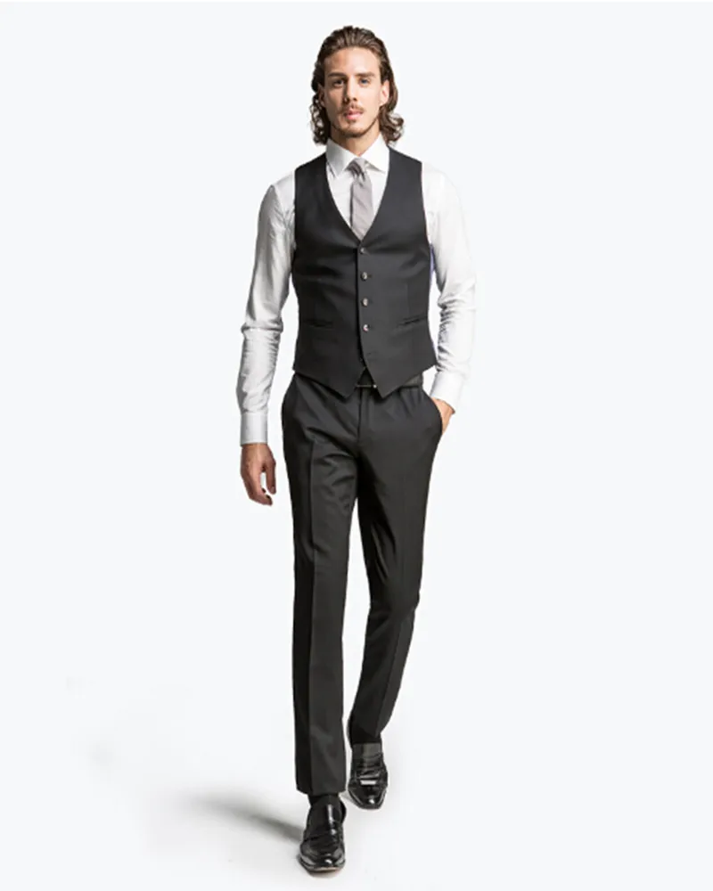 three piece suit no jacket