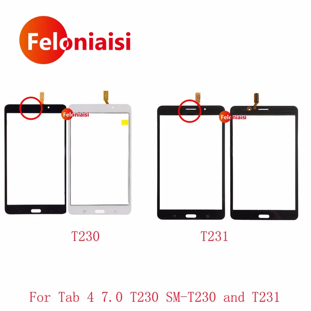 7 0 &quotдля samsung Galaxy Tab 4 T230 SM-T230 и T231 SM-T231 Сенсорный экран планшета Сенсор Передняя