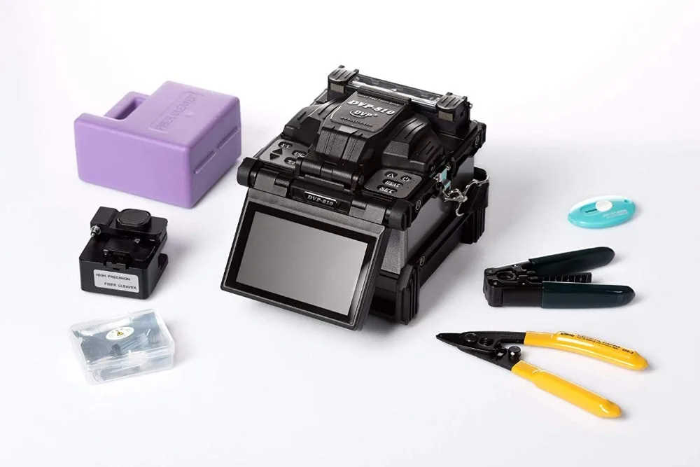 

Fiber Optic Fusion Splicer of 6 Motors DVP-810 Core Alignment Arc Optical Fiber Splicing Welding Machine