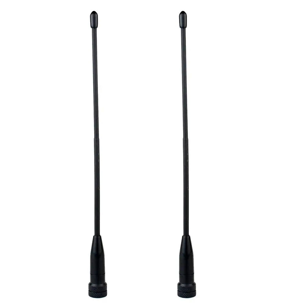 

2pcs SMA-M Antenna SMA Male Dual Band VHF/UHF for Wouxun KG-UV8D high quality