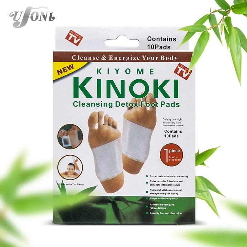 

Retail box 10Boxes Cleansing Detox Foot Kinoki Pads Cleanse Energize Your Body(1lot=10Box=200pcs=100pcs Patches+100pcs Adhesive)