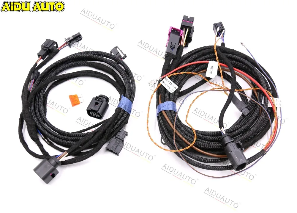 

FOR VW PASSAT B8 Sharan Touran R36 TIGUAN Power tailgate Tow Bar Electrics Kit Install harness Wire Cable