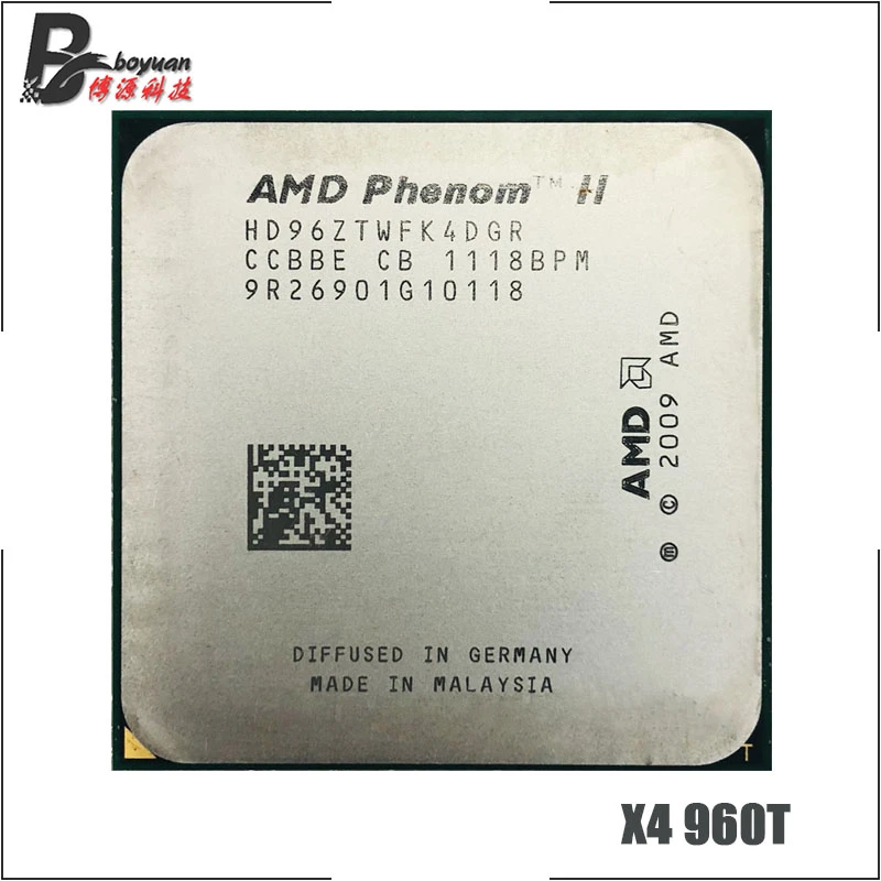 latest processor in laptop AMD Phenom II X4 960T 3.0 GHz Quad-core CPU Processor HD96ZTWFK4DGR Socket AM3 top cpu