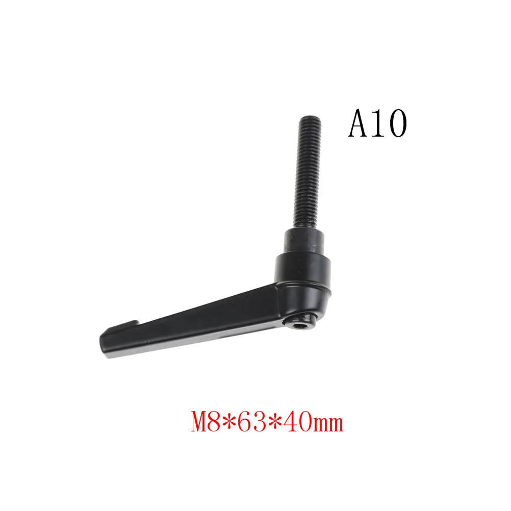 Регулируемая фиксирующая Резьбовая ручка высокого качества M6 M8 M10 зажимной рычаг механизма - Цвет: A10