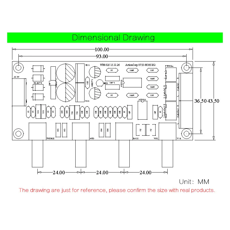 CIRMECH NE5532 Hi Fi усилитель громкость тон эквалайзер плата управления DIY KIT и готовая
