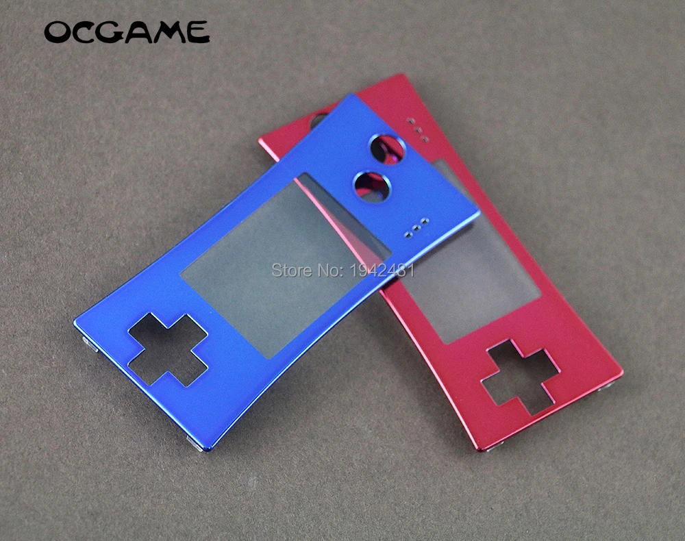OCGAME 10 шт./лот Крышка Лицевой панели сменный корпус передней для GameBoy Micro игровой