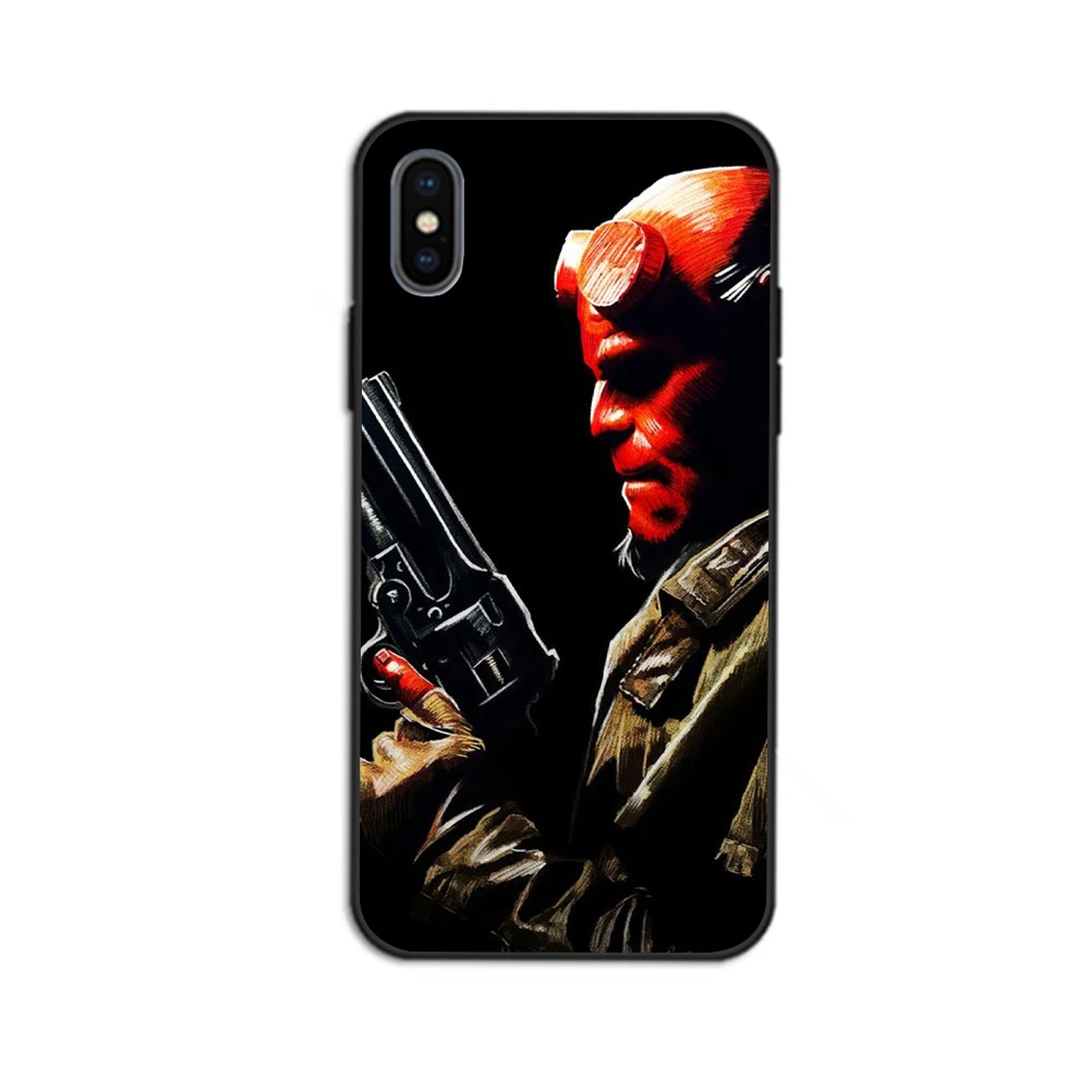 Хеллбой талии крови queen мягкий Tup силиконовый чехол для телефона iphone 8 7 6 plus x xs xr xmax