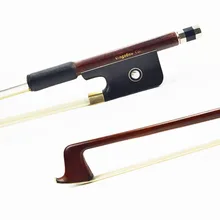 Carbon Fiber Core Hybrid Pernambuco Skin Viola Bow! Natural Horse Hair, Warm and Mellow Sound, All Parts PROFESSIONAL Mounted