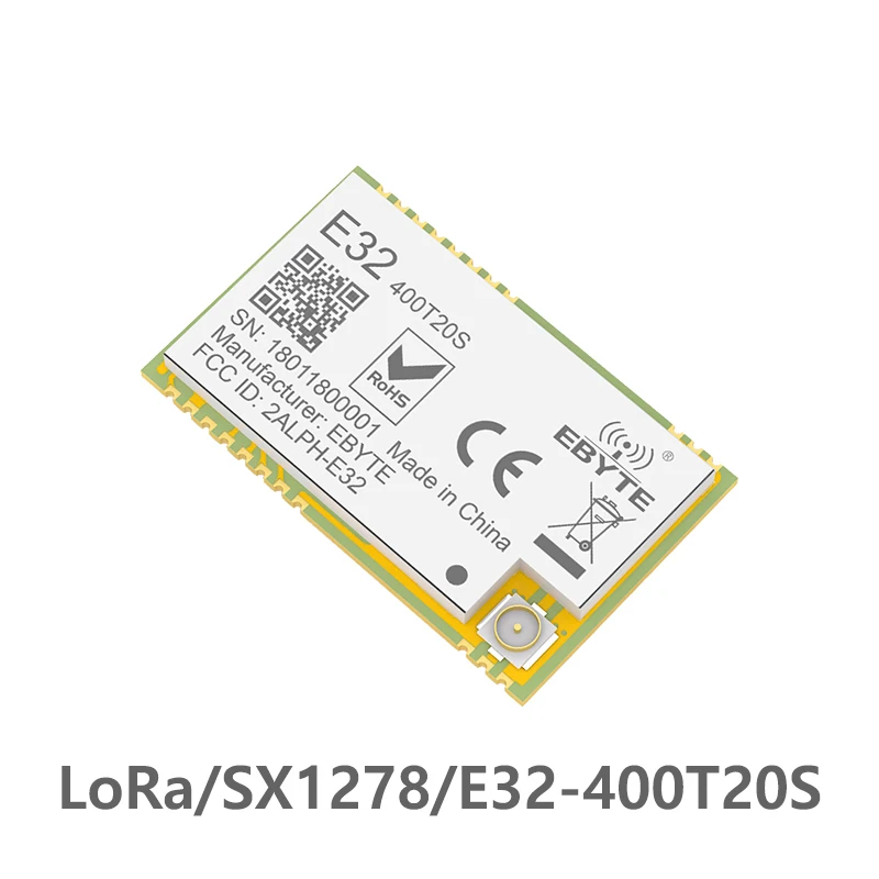 

E32-400T20S 433MHz SX1278 LoRa Wireless Module 470MHz Wireless Serial Port UART Transceiver
