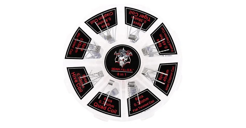 Demon Killer 8 in 1 Coil Kit 48pcs