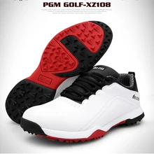PGM мужские кроссовки для гольфа из микрофибры, водонепроницаемые спортивные кроссовки с амортизацией, Нескользящие, устойчивые к захвату, обувь для гольфа, лидер продаж, D0705
