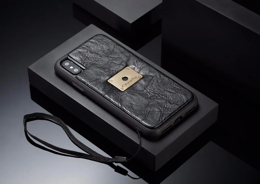 Роскошный чехол-портмоне CaseMe для iphone X 6 6S 7 7Plus 8 plus, кожаный чехол-книжка для телефона чехол для iphone 8 8plus 7 7plus X