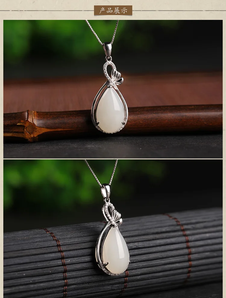 Ювелирные изделия Thomas SABOR, александрит, колье, ожерелье Asg Cluci, клетка, подвески, Hetian Drop 925, мозаика, новинка, простая, с сертификатом