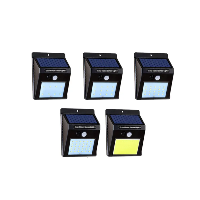 

8/12/20/25/30LED 48COB Solar Panel Light Waterproof PIR Motion Sensor Solar Wall Lamp Outdoor Garden Solar Panel Lamp