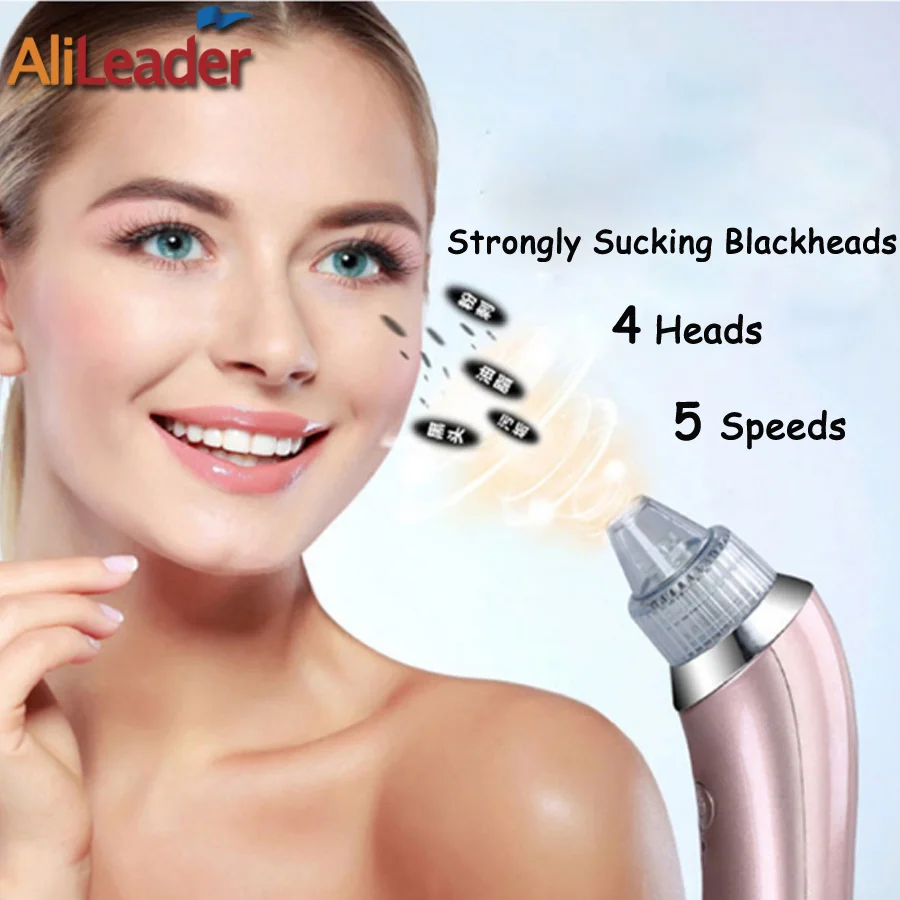 

New Blackhead Remover Blackheads Electric Artifacts Acne Home Pores Clean Exfoliating Cleansing Facial Instrument Spot Cleaner