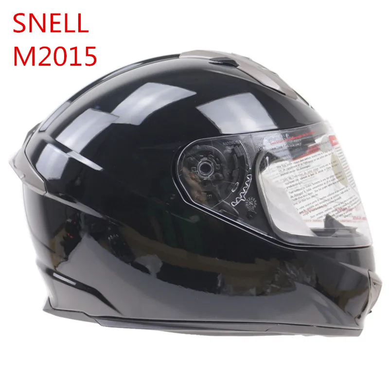 Гоночный шлем SNELL M2015 Стандартный мотоциклетный шлем для настоящих всадников размеры s m l xl