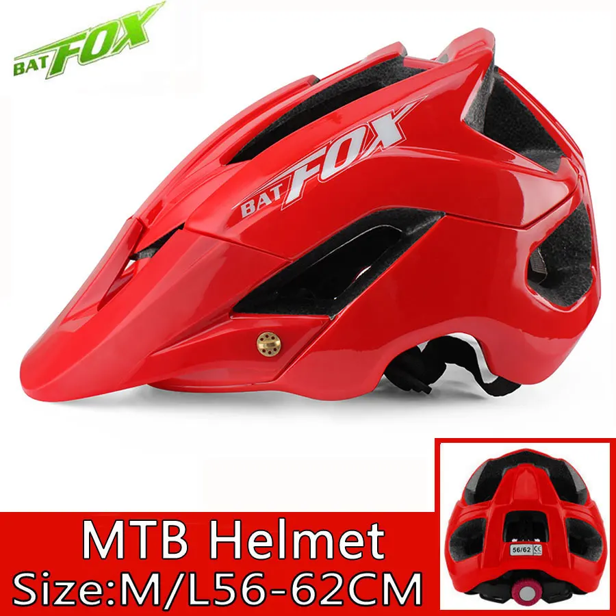 BATFOX велосипедный шлем для мужчин и женщин велосипедный шоссейный горный велосипедный шлем ультралегкий Casco Mtb PC+ EPS интегрально-Формованный велосипедный шлем - Цвет: F-5002-G7