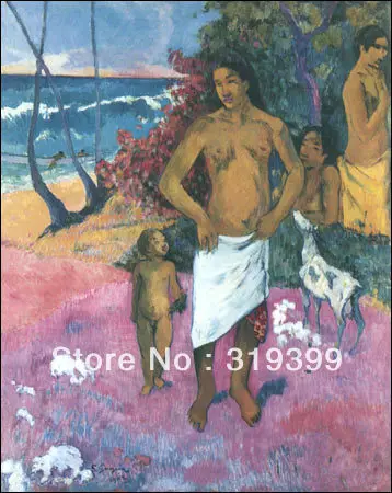 

Oil Painting Reproduction on Linen canvas,A Walk by the Sea,100% handmade,Free DHL Shipping,Museum Quality