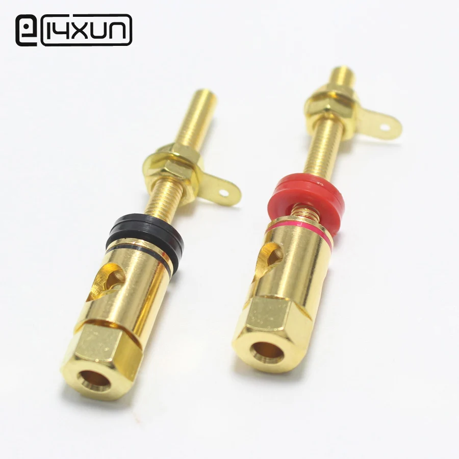 1pcs 64mm Splice Terminals socket 4MM Banana Plug Posting Speaker