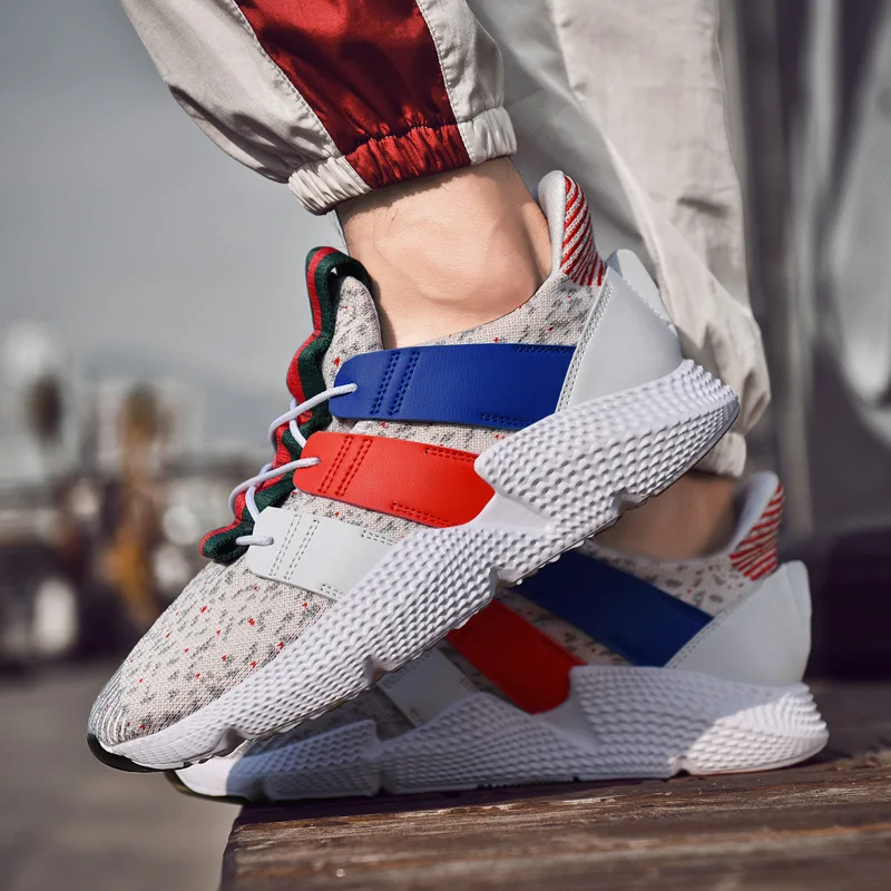 2019 spring new men's shoes trend couple Korean casual shoes students running men's sports shoes