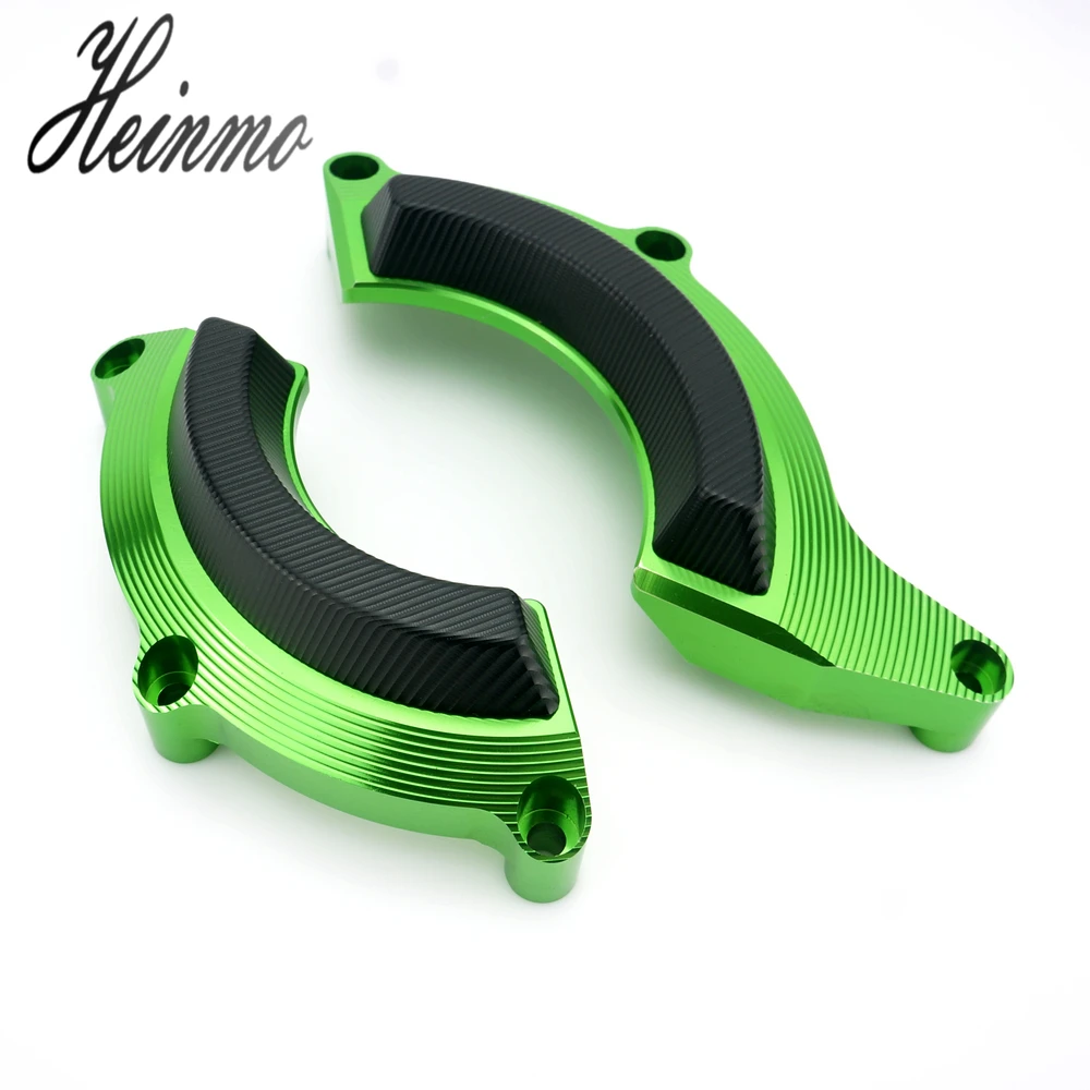 

CNC Aluminum Right Engine Case Guard Cover Engine Crash Frame Protector Slider Falling Protection For Kawasaki Z900 2017