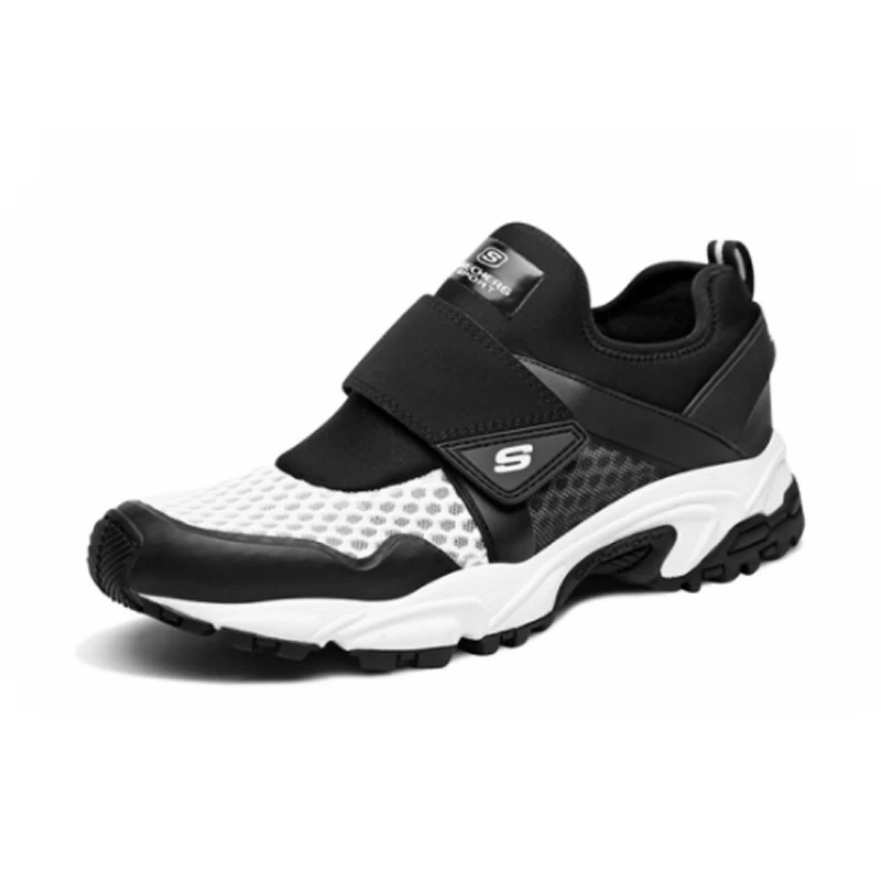 Кроссовки Skechers мужские сетчатые удобные дышащие сникерсы на шнуровке легкие 666046