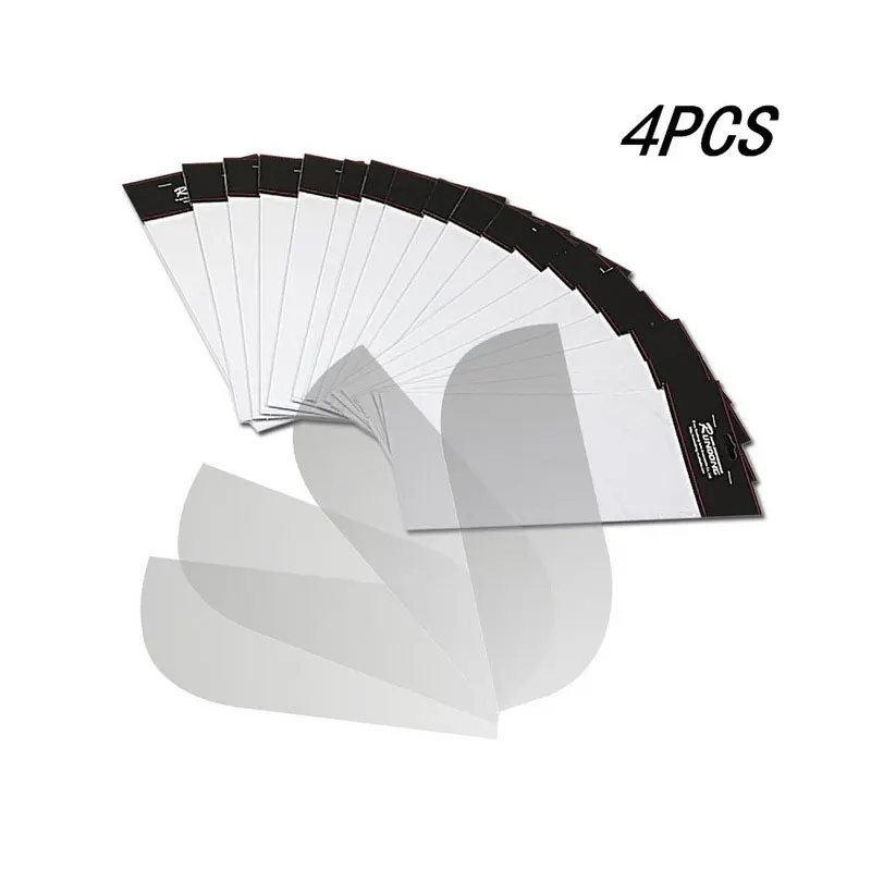 

4pcs/lot Skin Car Bumper Hood Paint Protect Sticker Decal Protective Film Vinyl Clear Transparent Car Styling