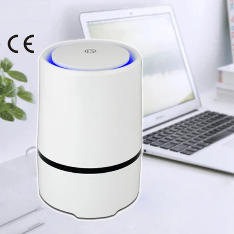 

Dropshipping 1pcs DC5V USB Mini Air Cleaner Purifier Negative Ion Ionizer Fresh Air Home Use