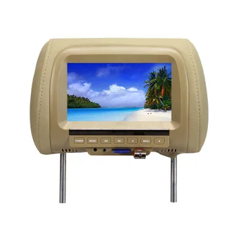 

SOPHY VCOSUN 7 Inches Car Headrest Monitor/Seatback MP4/Pillow MP4/Headrest MP4/Support USB SD MP4 FM Build-in Speakers
