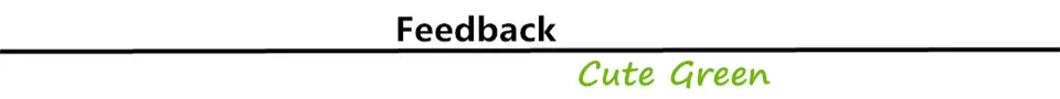 feedback