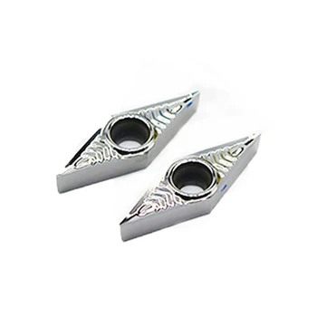 

VBGT160404 AK H01 VBGT 160404 Aluminum cutter blade Insert Cutting Tool turning tool CNC Tools AL +TIN Alloy wood